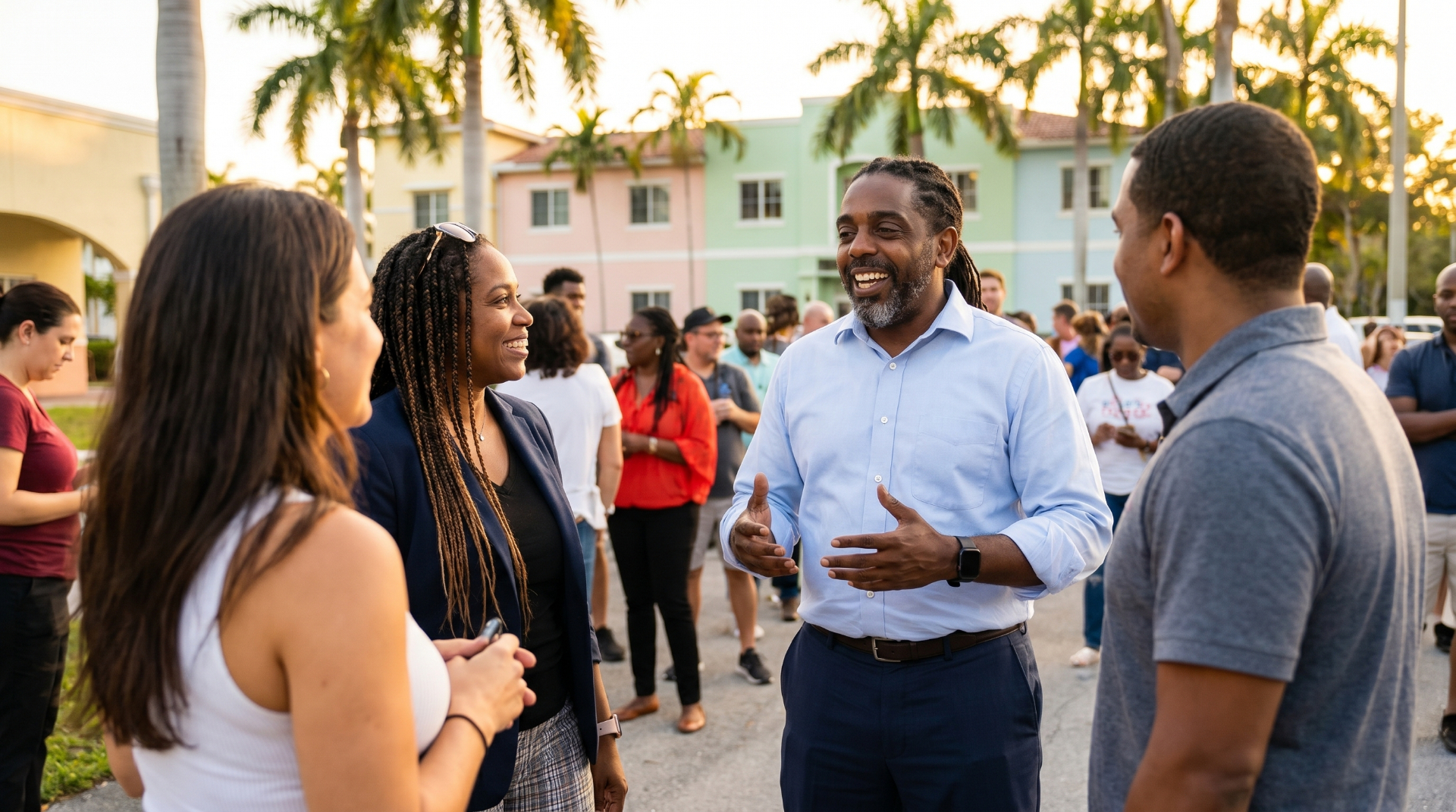 Town hall meeting in Florida